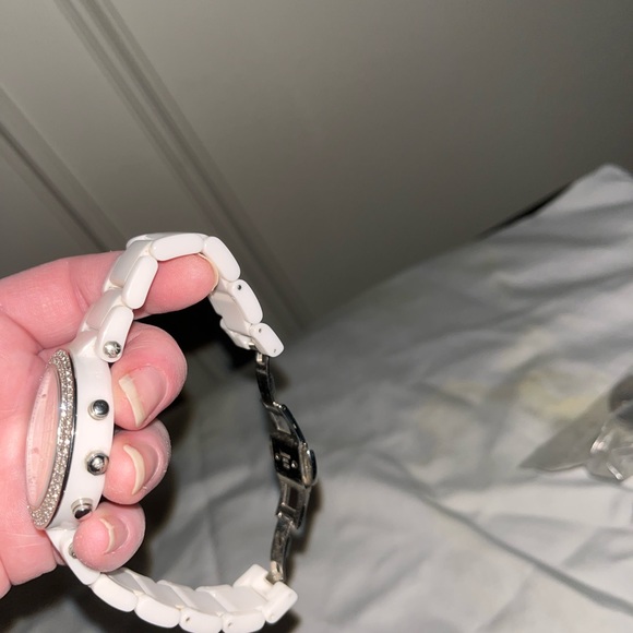 White Michael Kors watch